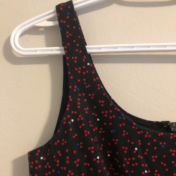 GAP fit + flare sleeveless star print skater dress - Picture 5 of 9